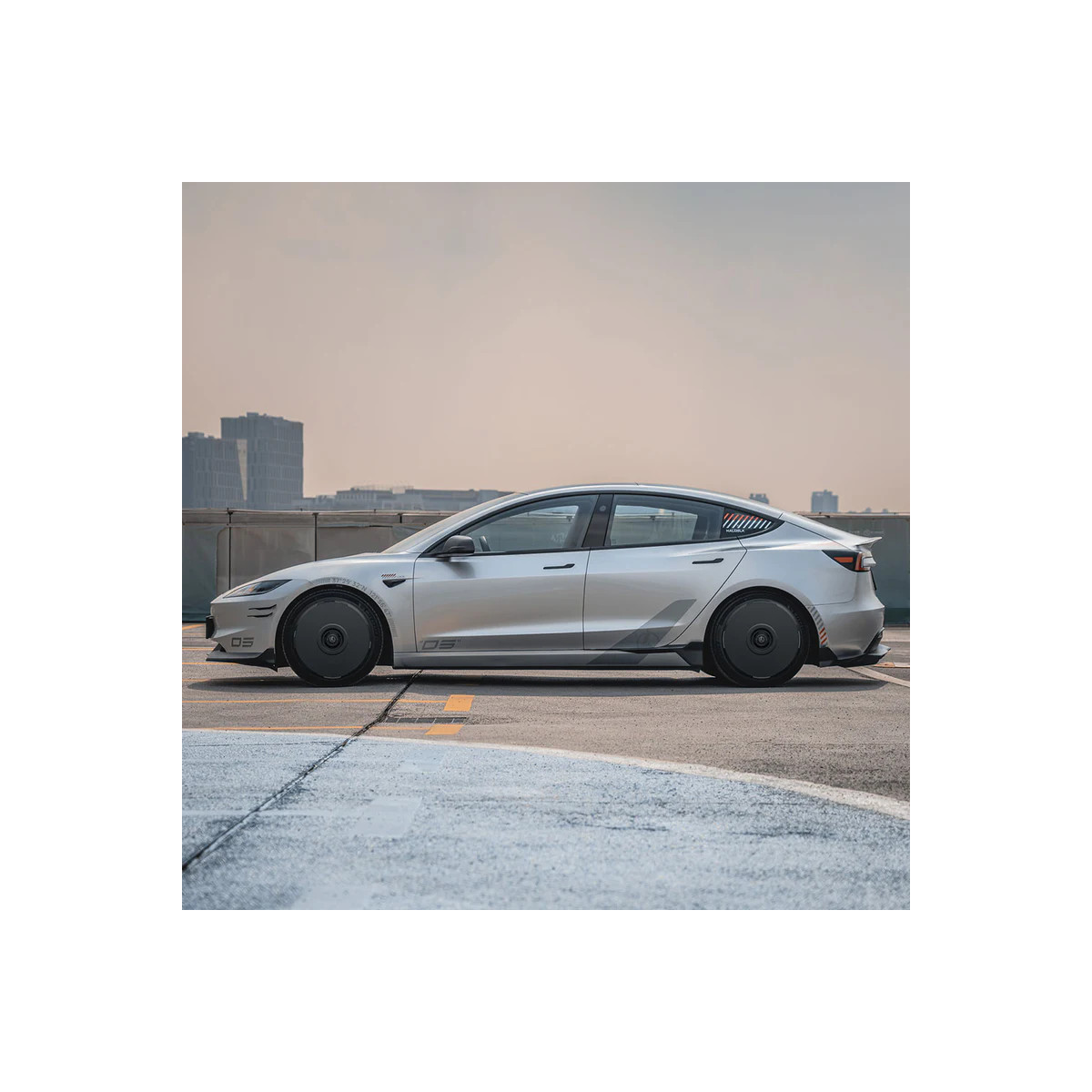 HaloBLK® HALODISC 2 navkapsler for Tesla Model 3