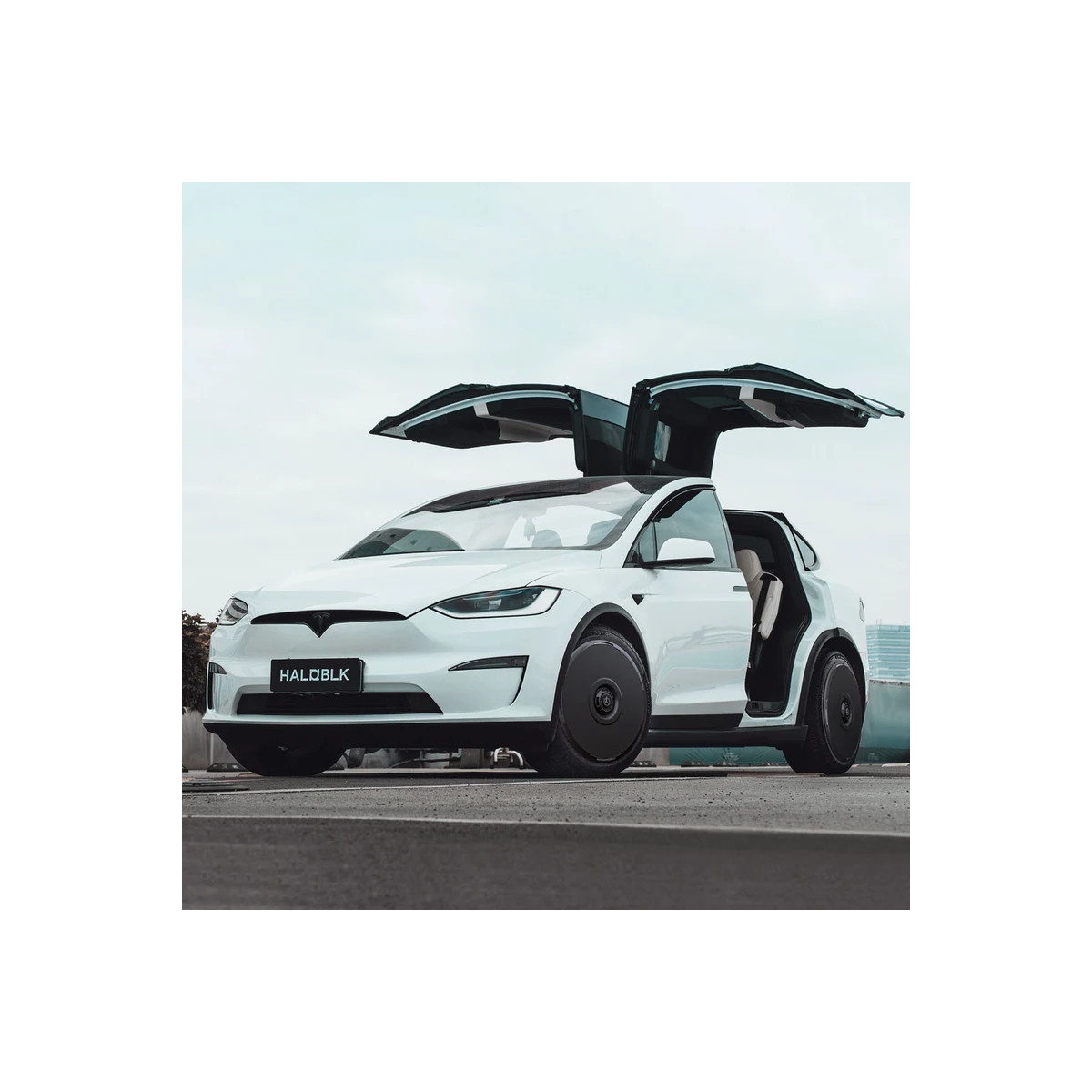 Radkappen HaloBLK® Version HALODISC 2 für Tesla Model X