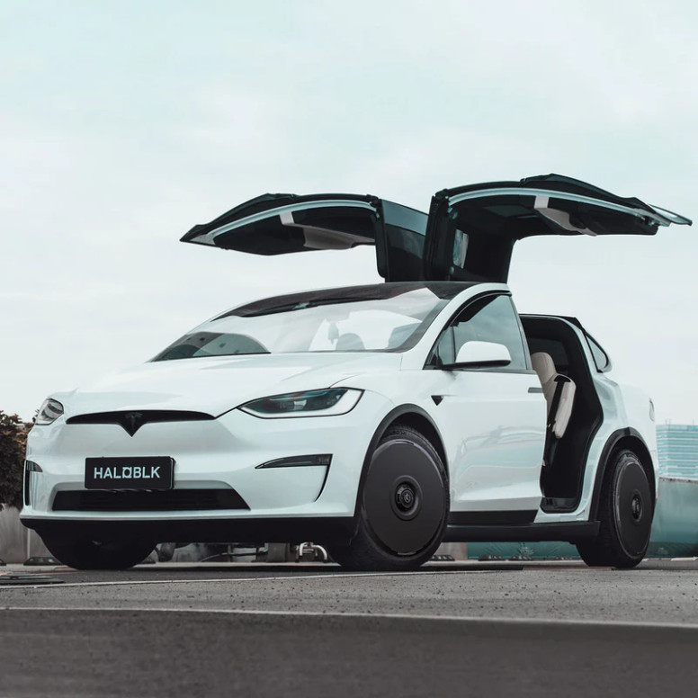 Radkappen HaloBLK® Version HALODISC 2 für Tesla Model X