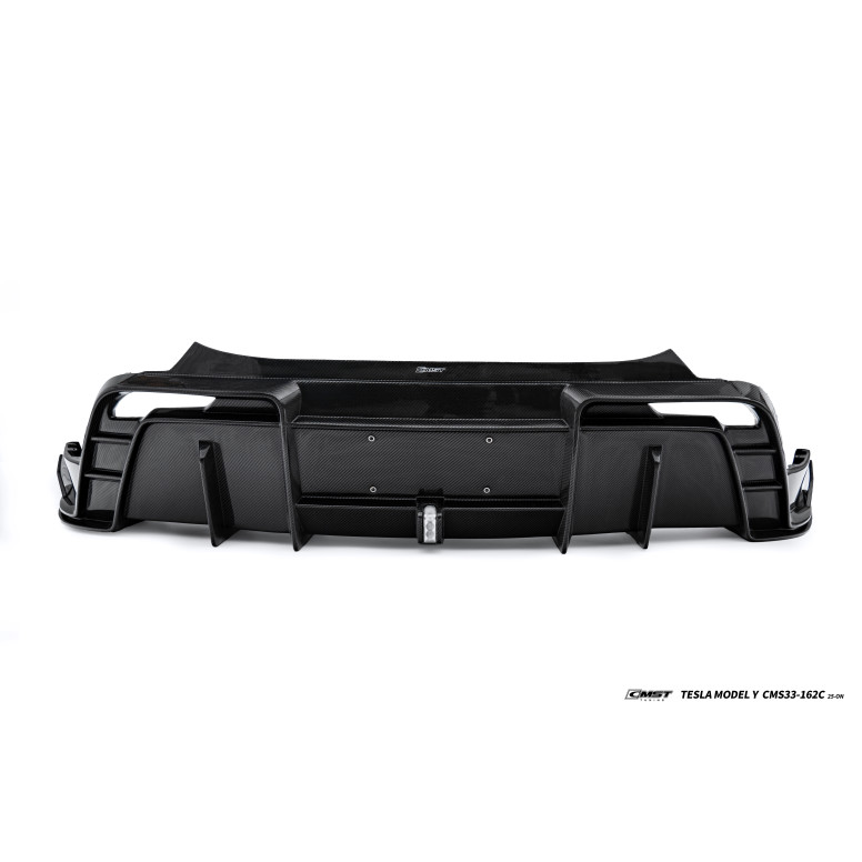 Difusor traseiro em carbono CMST V2 para Tesla Model Y Juniper 2025+