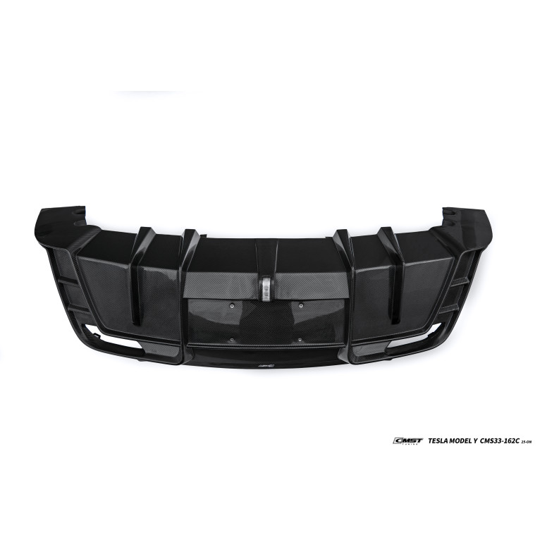 Difusor traseiro em carbono CMST V2 para Tesla Model Y Juniper 2025+