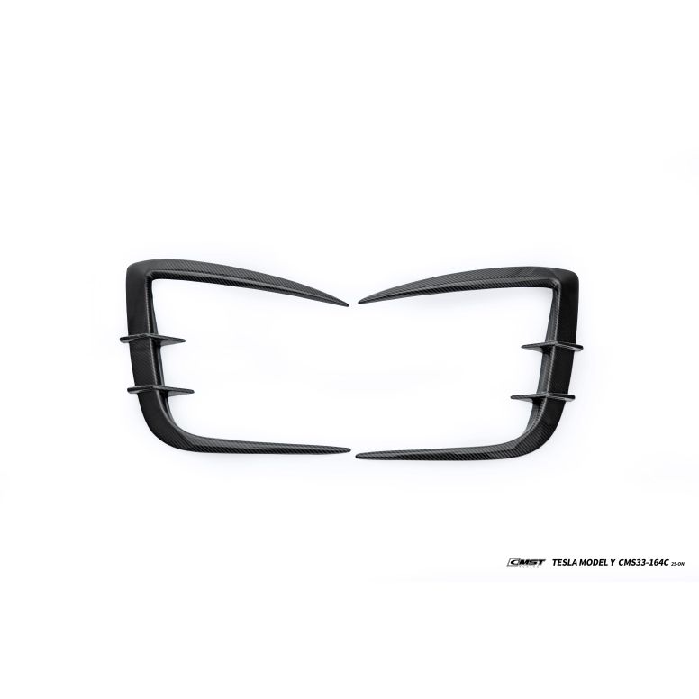 Fog light en carbone CMST V2 pour Tesla Model Y Juniper 2025+