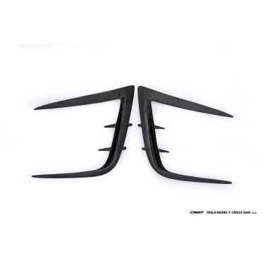 Fog light en carbone CMST V2 pour Tesla Model Y Juniper 2025+