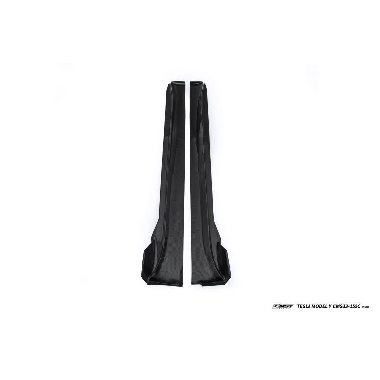 Jupes latérales en carbone CMST V1 pour Tesla Model Y 2025+