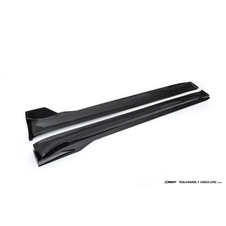 Jupes latérales en carbone CMST V1 pour Tesla Model Y 2025+