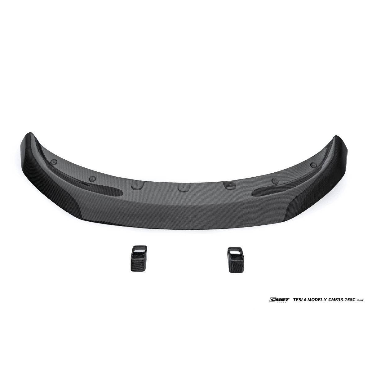 V1 carbon etulapa CMST Tesla Model Y Juniper 2025+ -malliinJuniper 2025+ -malliin