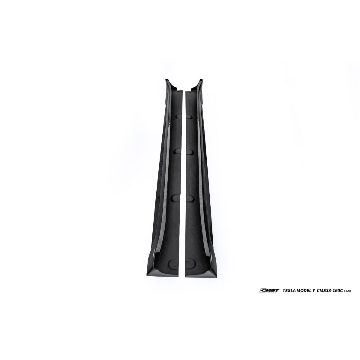 Jupes latérales en carbone CMST V2 pour Tesla Model Y Juniper 2025+