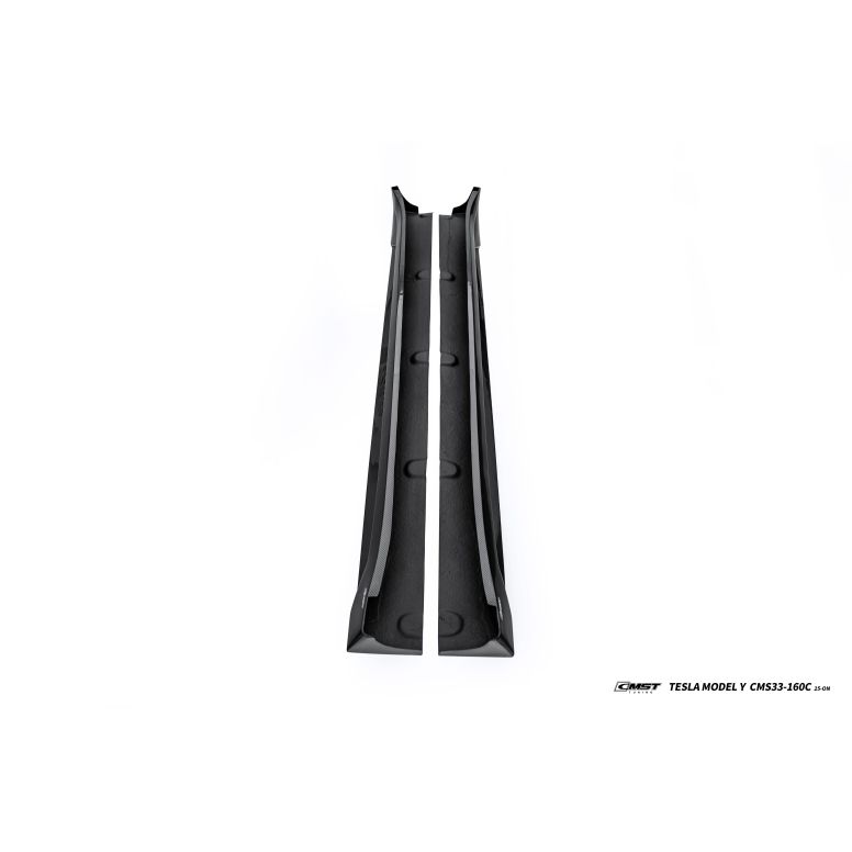 Jupes latérales en carbone CMST V2 pour Tesla Model Y Juniper 2025+
