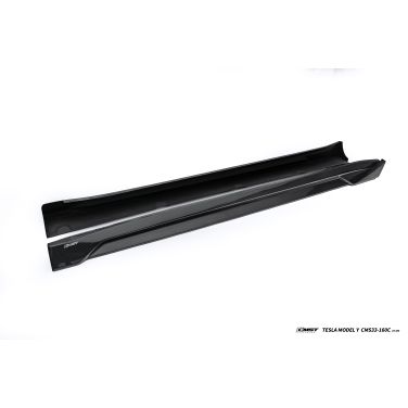 Jupes latérales en carbone CMST V2 pour Tesla Model Y Juniper 2025+
