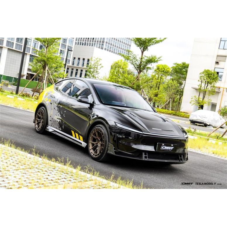 Difusor traseiro em carbono CMST V2 para Tesla Model Y Juniper 2025+