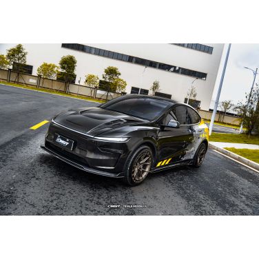 Lame avant en carbone CMST V1 pour Tesla Model Y Juniper 2025+