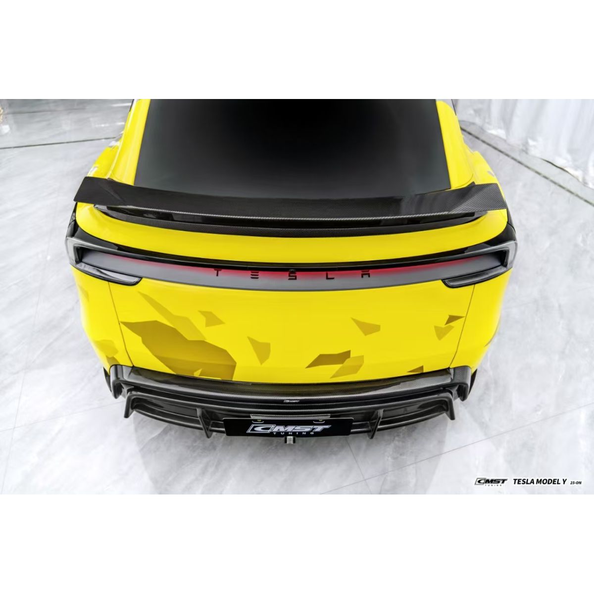 Spoiler arrière en carbone CMST V1 pour Tesla Model Y Juniper 2025+