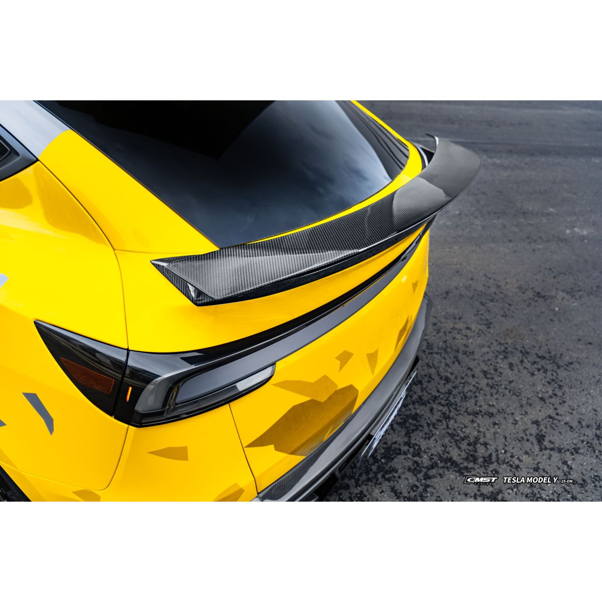 Spoiler arrière en carbone CMST V1 pour Tesla Model Y Juniper 2025+