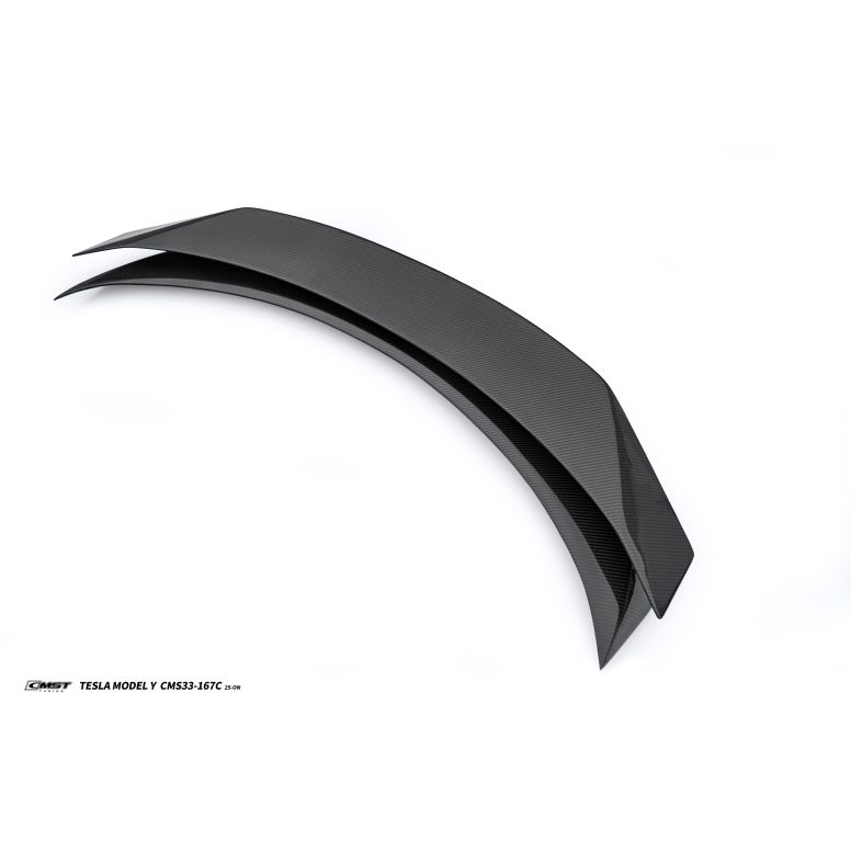 Spoiler traseiro em carbono CMST V1 para Tesla Model Y Juniper 2025+