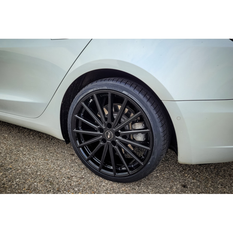 Ruedas completas de invierno Certificación TÜV para Tesla Model 3 2024+ Highland Performance - Llantas BK43 con neumáticos