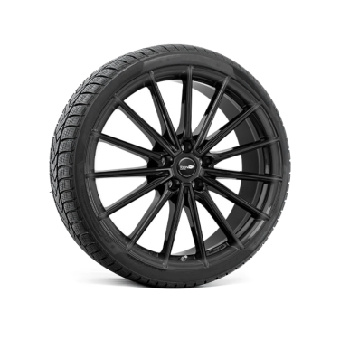 Complete TÜV winter wheels for Tesla Model 3 2024+ Highland PERFORMANCE - BK43 rims with tires