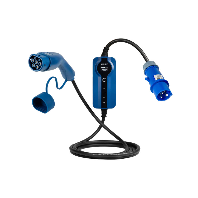 Chargeur mobile prise camping Type 2 - CEE - 7,4kW