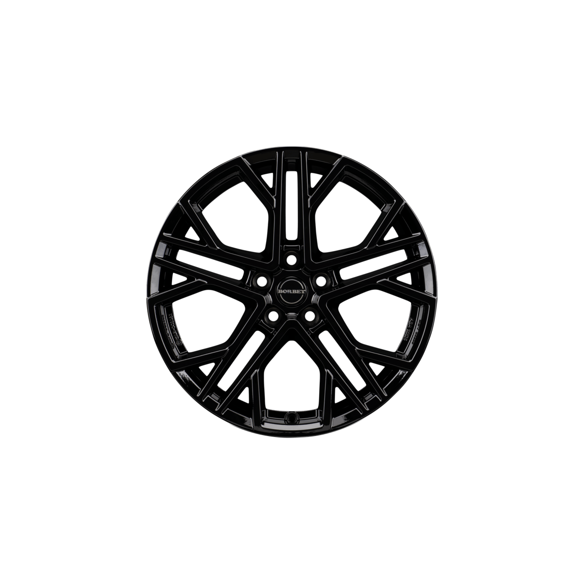 Set om 4 XV Borbet 19" fälgar till Tesla Model 3 Highland 2024+ Performance (TÜV)