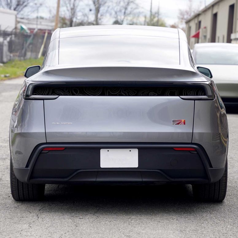 Covering bande réfléchissant arrière pour Model Y Juniper 2025+