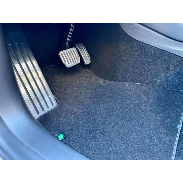 Fußmatten mit Teppichbezug oder Allwetter-PVC - Tesla Model 3