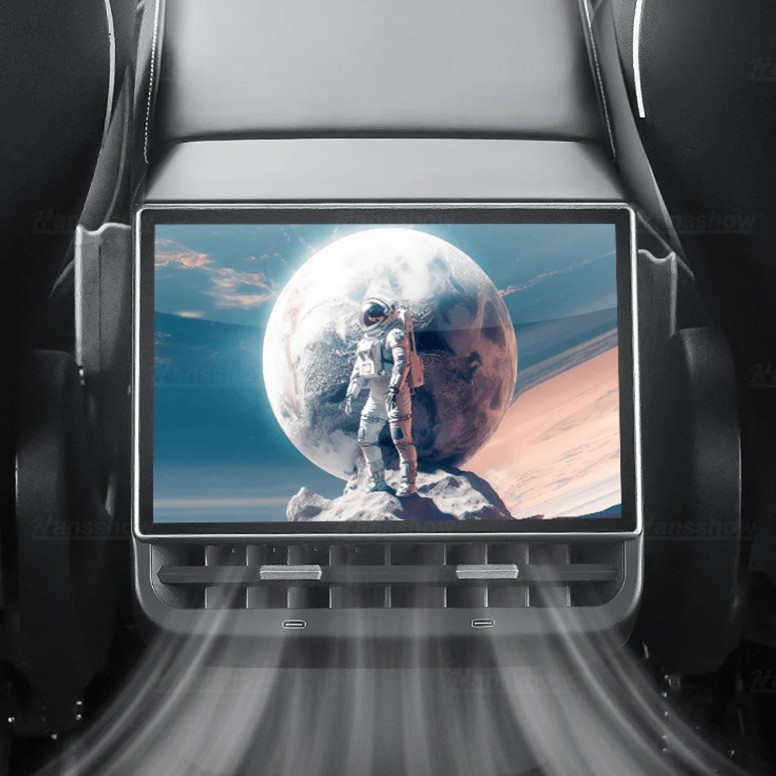Takanäyttö Tesla Model 3 ja Model Y