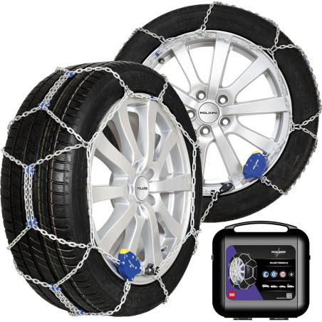 Premium E9 traditional snow chains for Tesla Model 3