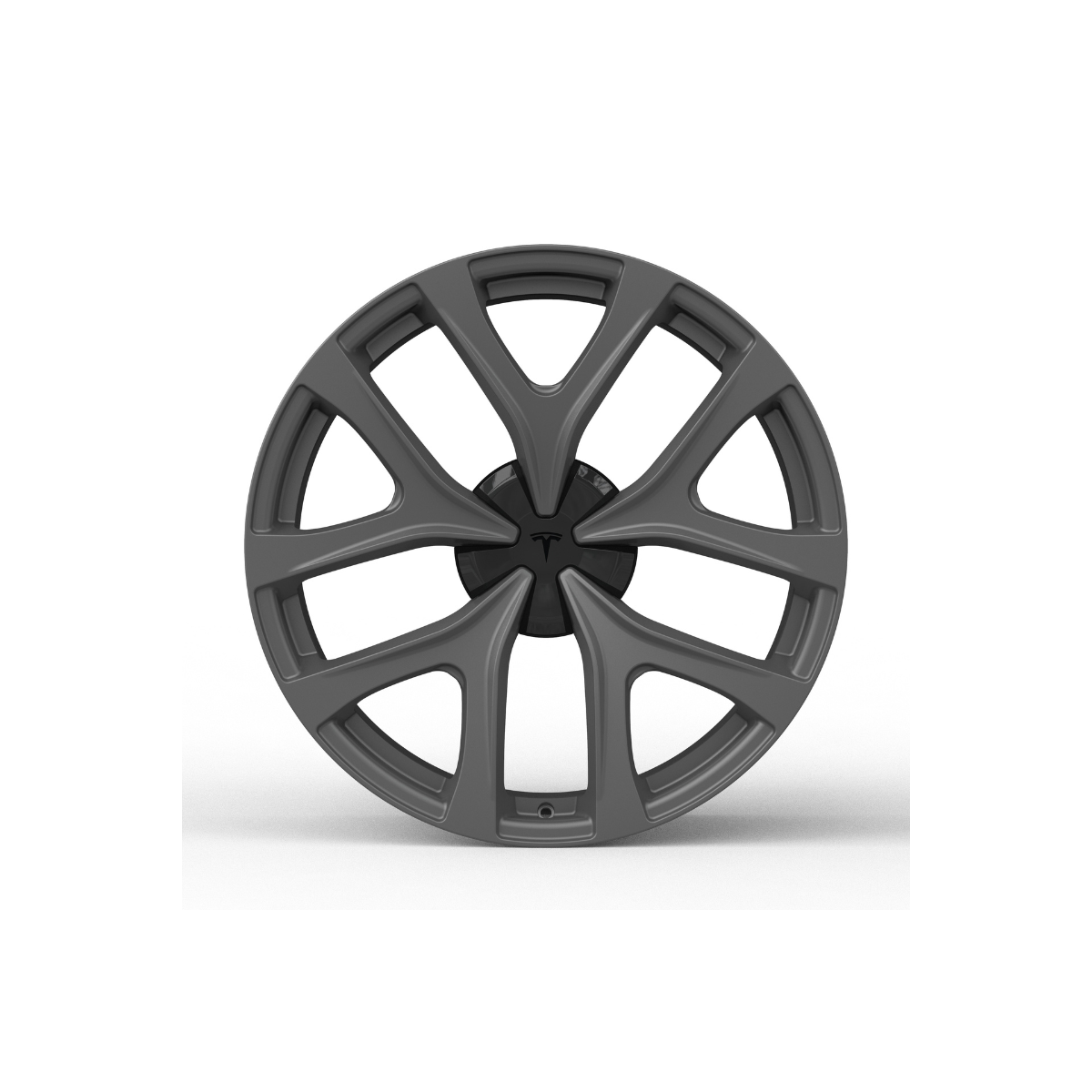 Set of 4 Arachnid 2.0 custom forged rims for Model Y