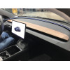 Tablou de bord superior din lemn pentru Tesla Model 3 Highland 2024+ și Tesla Model Y Juniper 2025+