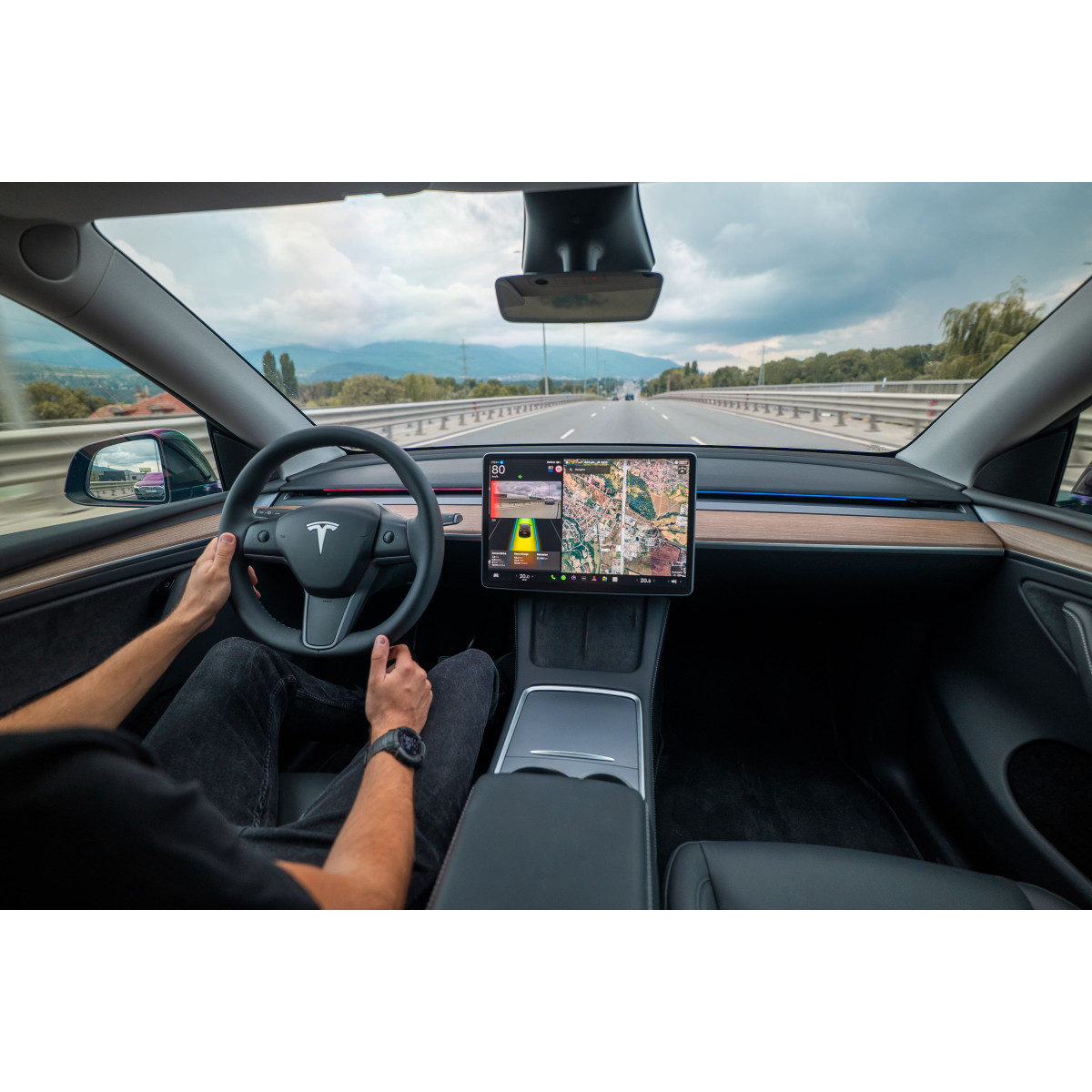 S3XY Strip - Enhance - Tira de luz RGB inteligente para Tesla Model 3 e Y