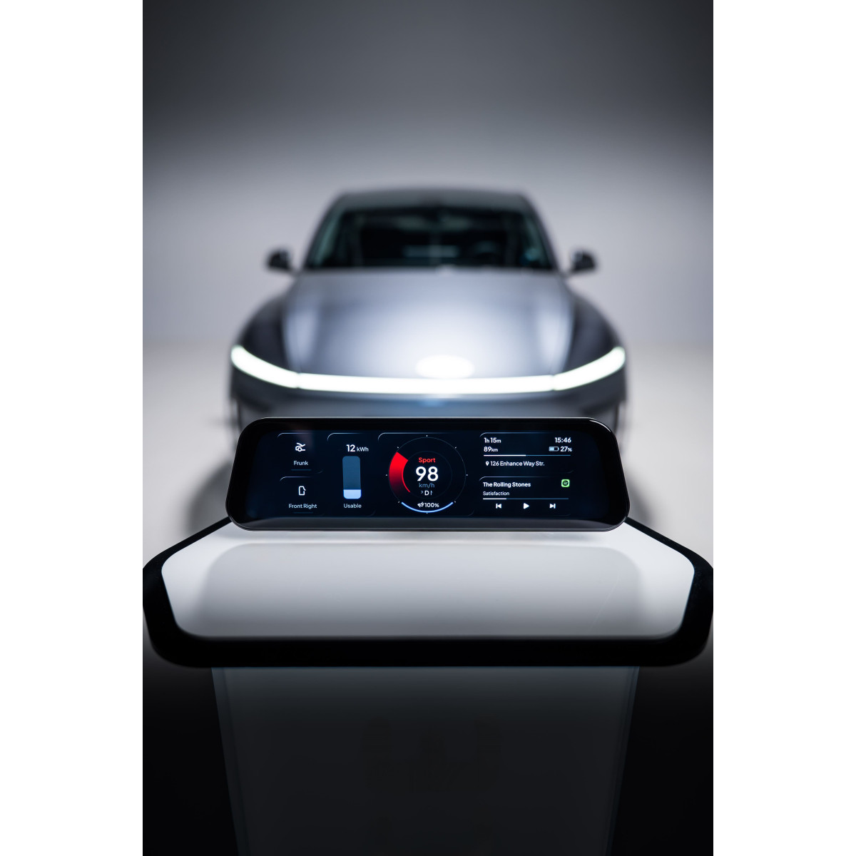 S3XY Instrumentpanel - Förbättra - Apple CarPlay Android Auto smart skärm