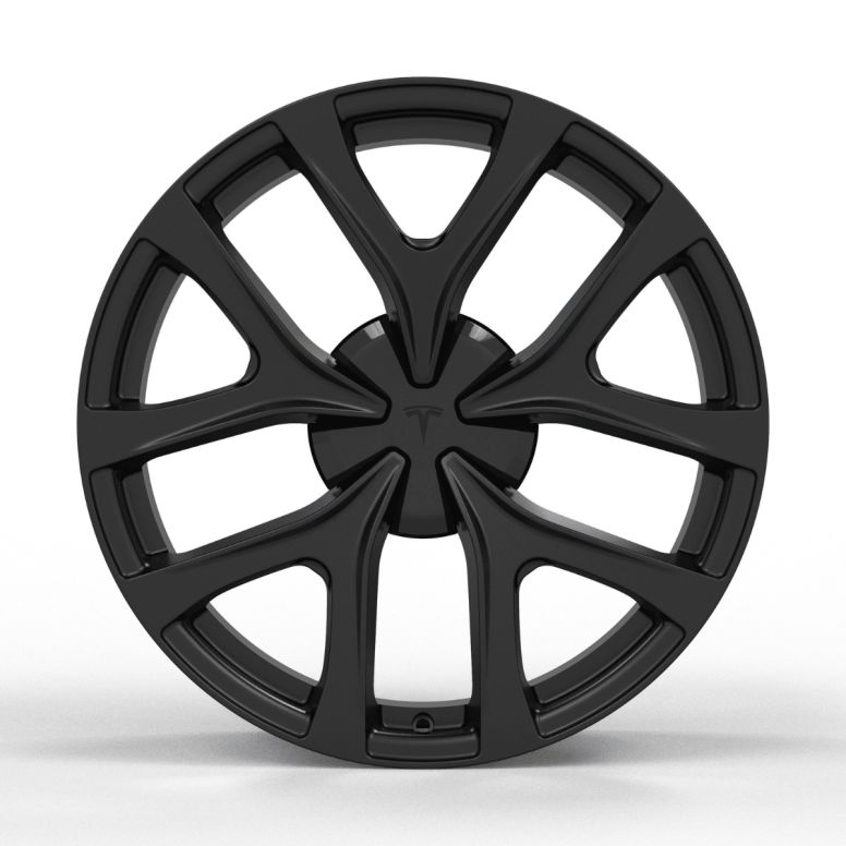 Set of 4 Arachnid 2.0 custom forged rims for Model Y