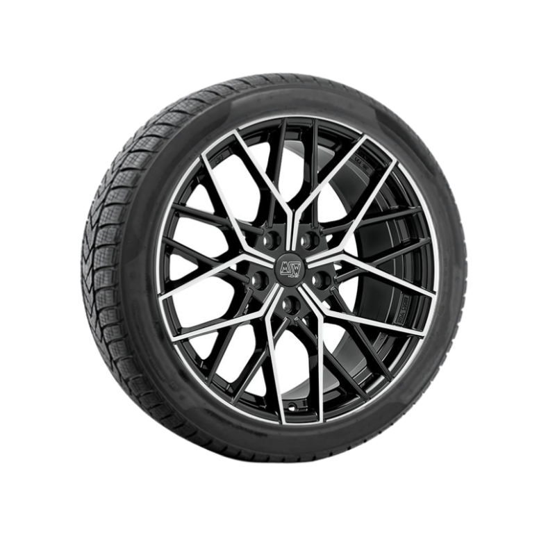 Tesla Model 3 Komplette 19'' TÜV vinterhjul til 2024+ Highland PERFORMANCE - MSW 74 hjul med dæk (Sæt med 4)