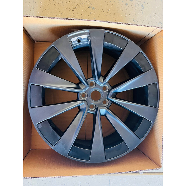 Jantes d’origine (OEM) Turbine Plaid 22 pouces à l'unité pour Tesla Model X
