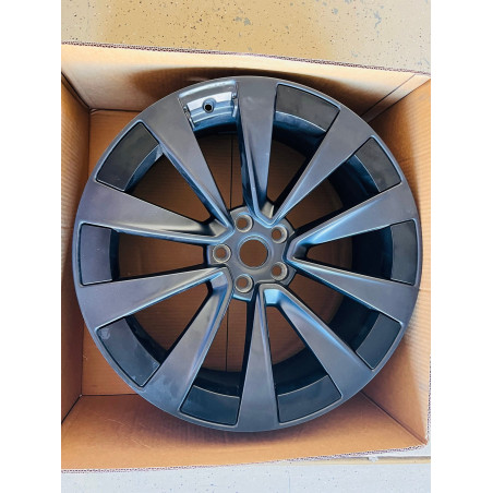 Jantes d’origine (OEM) Turbine Plaid 22 pouces à l'unité pour Tesla Model X