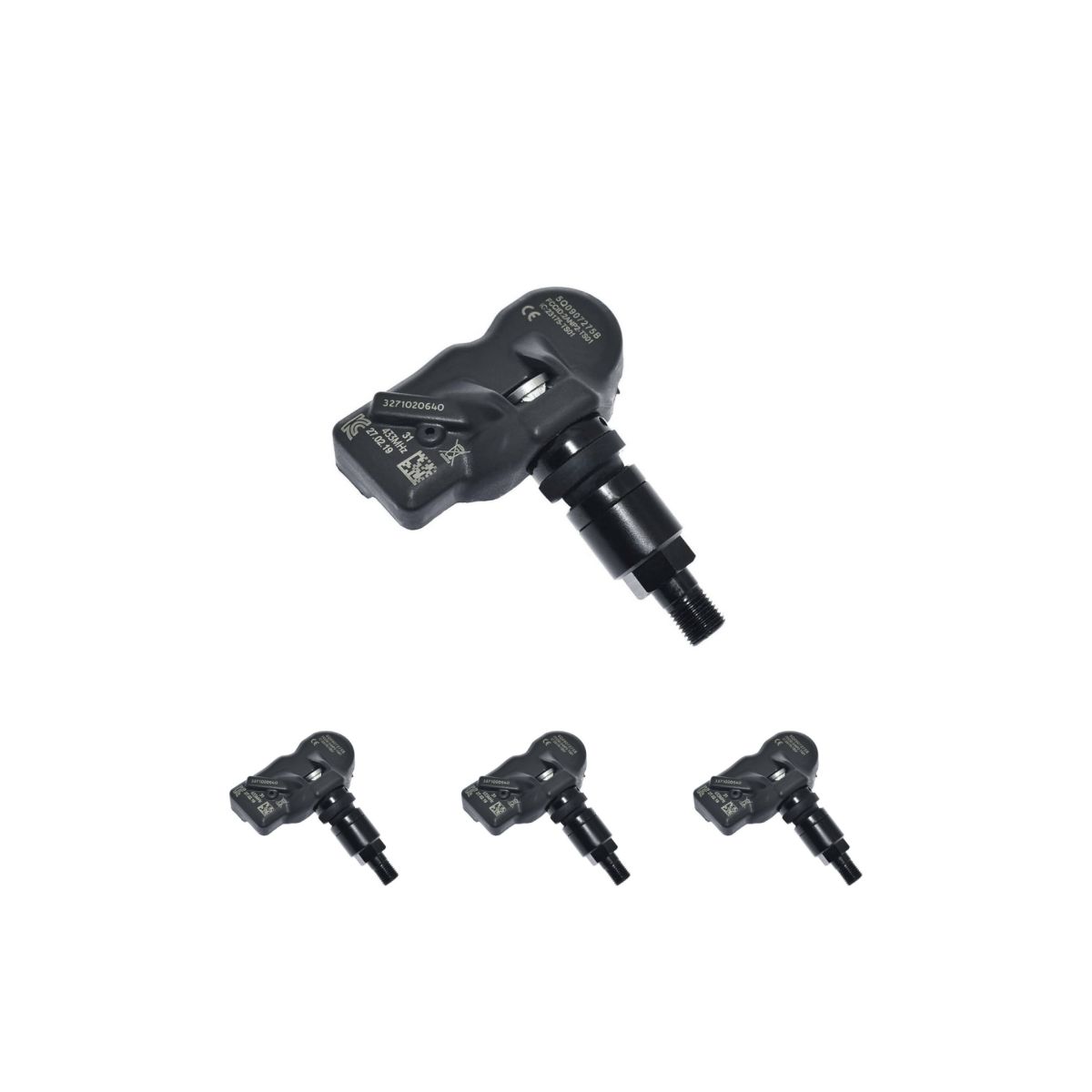 Lot de 4 capteurs de pression programmés pour XPENG G9