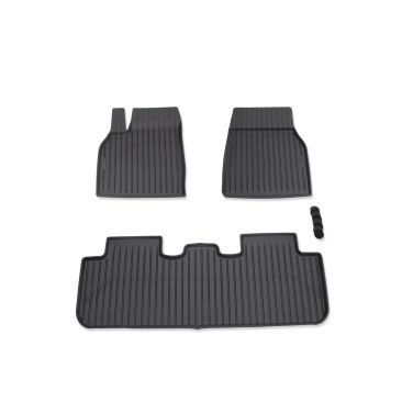 Tapis 3D adaptés et formés pour Tesla Model Y toutes générations