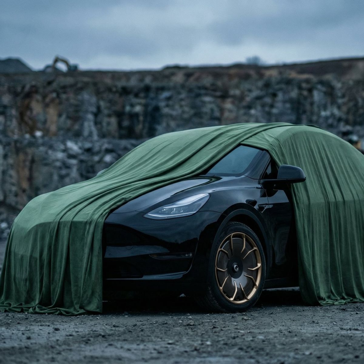 4 kpl Chela The New Aero -vanteita Tesla Model Y:lle