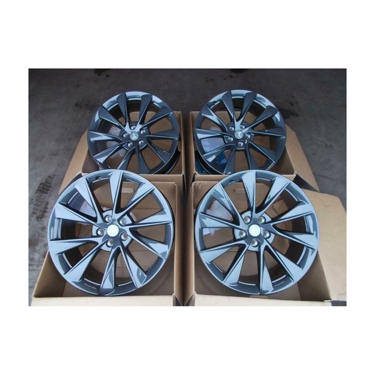 Oryginalne (OEM) felgi TwinTurbine 21" do Tesla Model S