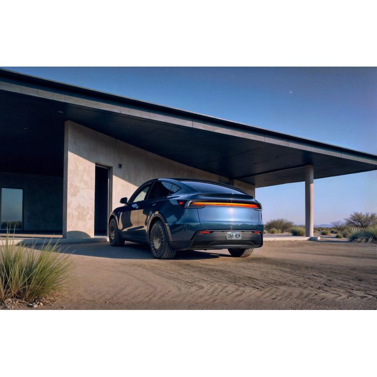 The New Aero The Razor Tesla Σετ 4 τροχών 19 ιντσών με διαμορφωμένη ροή κατεύθυνσης για Model Y