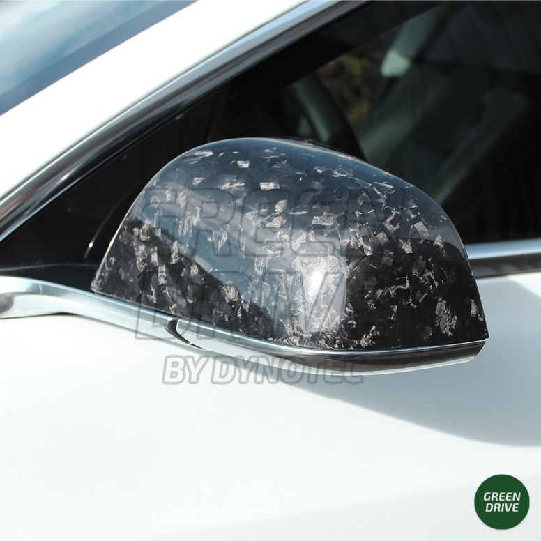 Carbon spiegelkappen - Tesla Model 3