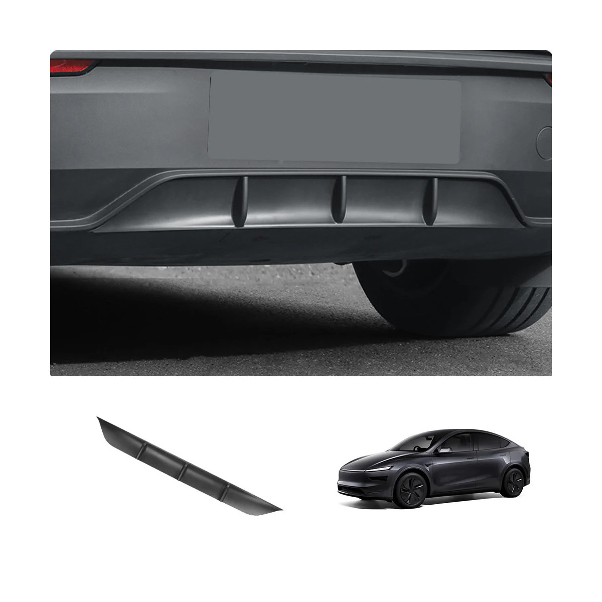 Inserto difusor « Model Y », pieza central exclusiva para los modelos « Tesla » y « Model Y » 2025+