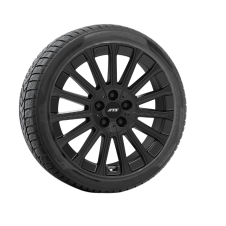 Komplette 18'' vinterhjul til Tesla Model Y , standard baghjulstræk, modelår 2025 og frem – AT23-fælge med dæk (sæt med 4)