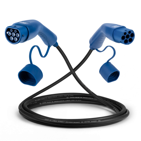Laddkabel typ 2 – typ 2 – 11 kW