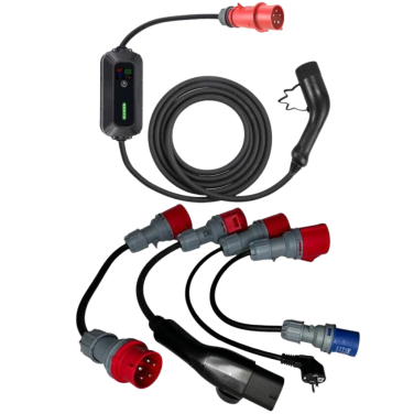 Booster Tyskland rejsesæt – Mobiloplader op til 22 kW