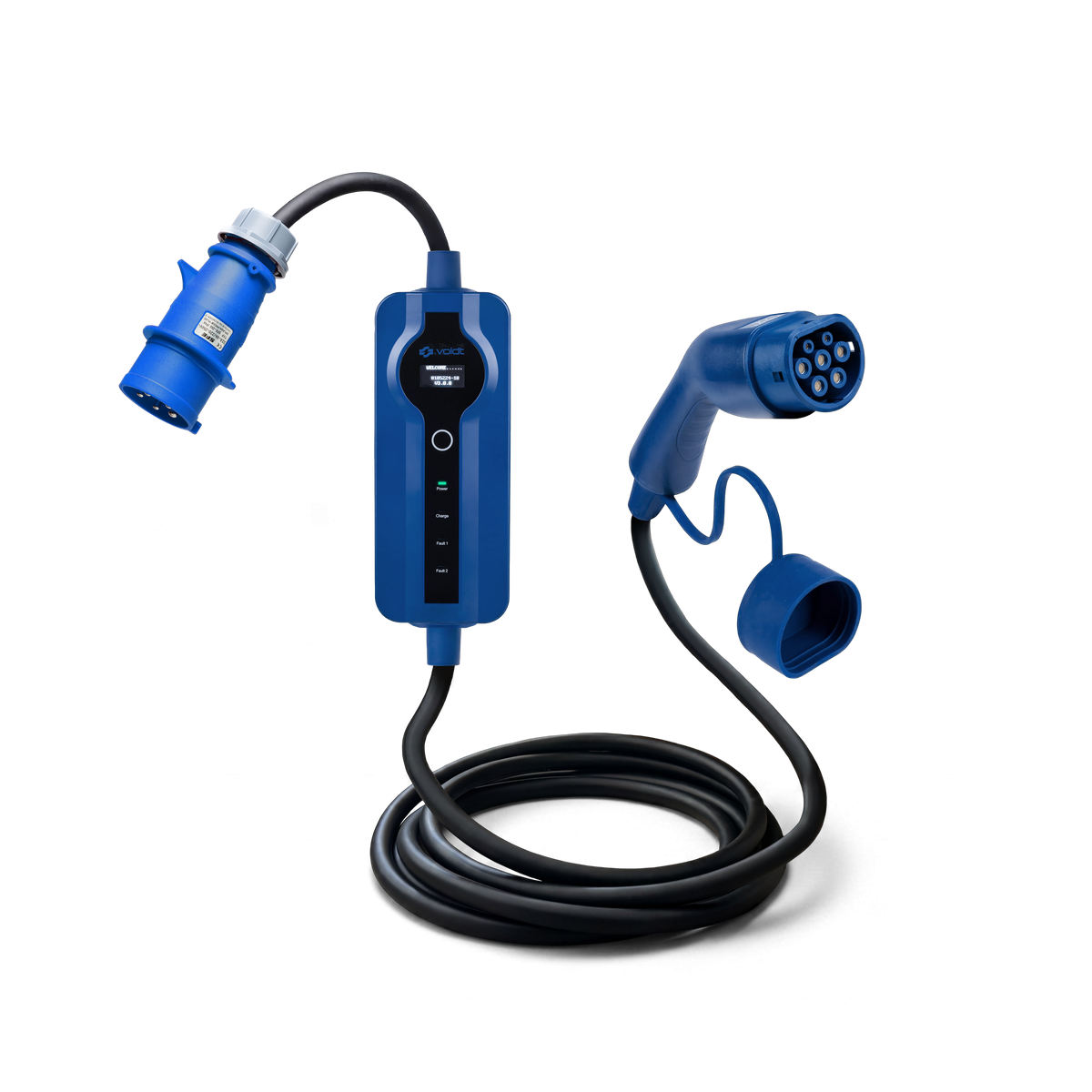 Cargador portátil Tipo 2 - CEE monofásico regulable 8-32 A - 7,4 kW (con app)