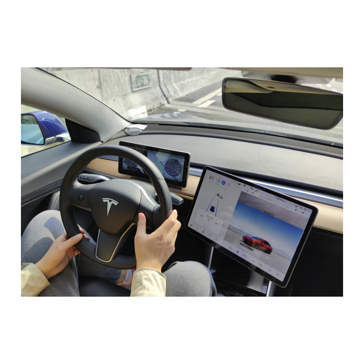 Tesla Model 3 Περιστρεφόμενη κεφαλή οθόνης για και Y