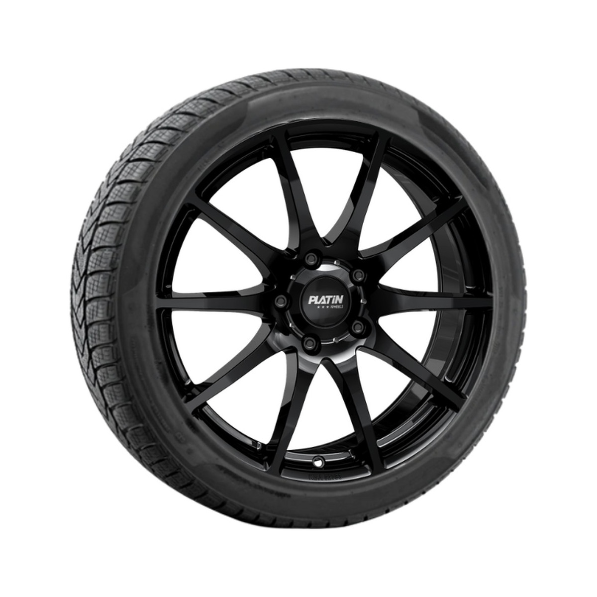Complete winter wheels for Tesla Model Y - 19" P113 alloy wheels with tyres (Set of 4)
