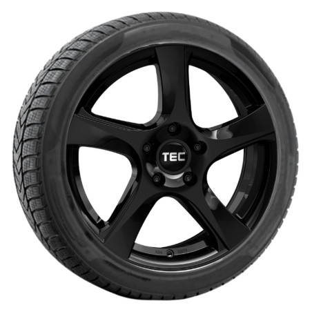 Roues complètes 19'' hiver pour Tesla Model Y - Jantes AS5 avec pneus (Lot de 4)