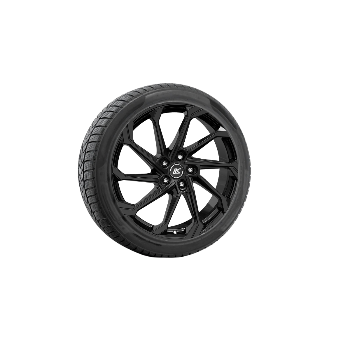 Kompletta 19-tums vinterhjul till Tesla Model Y – RC36-fälgar med däck (4-pack)