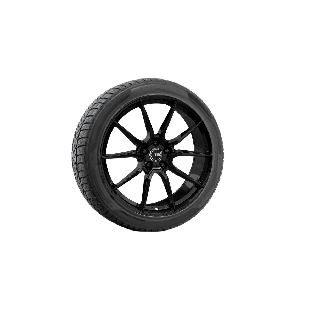 Juego completo de ruedas de invierno de 21'' con homologación TÜV para Tesla Model Y : llantas P70 con neumáticos